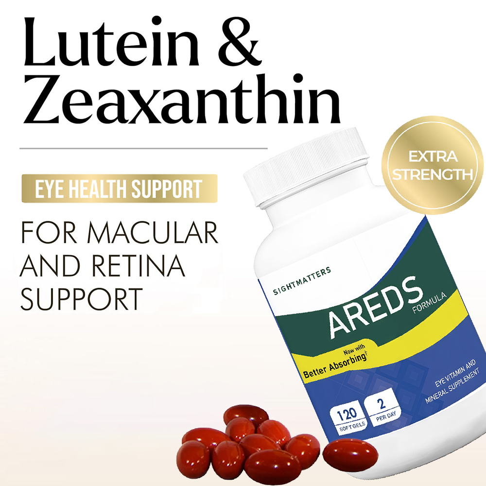 Food Zinc - AREDS 2 Eye Vitamins, Lutein and