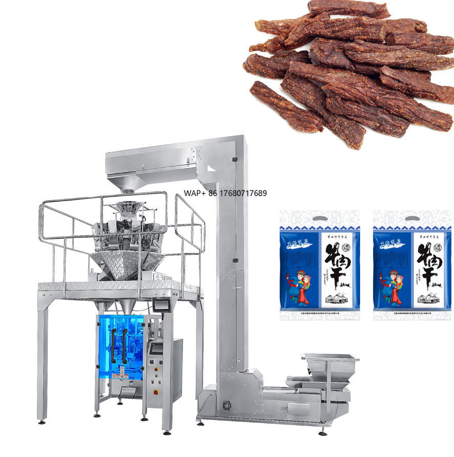 Jerky Beef Pack - Automatic Multihead Weighing Vertical Packaging Bag