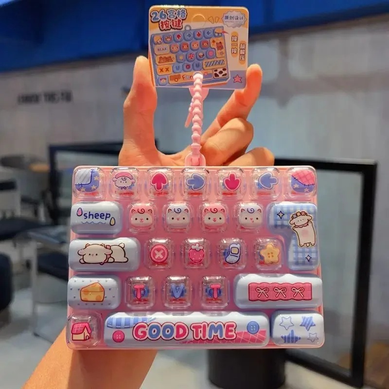 /-Candy Color Keycap Keychain  - Spicy Food Snacks 评论和价格