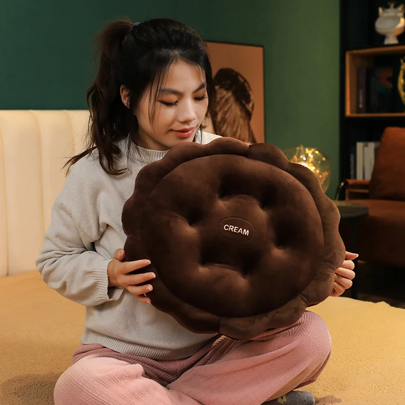 42cm Plush Sandwich Biscuit Pi - Food Snacks Gifts 评论和价格