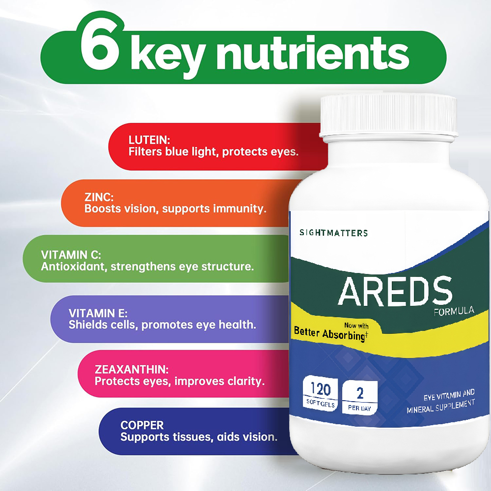 AREDS 2 Eye Vitamins, Lutein a - Food Zinc 评论和价格