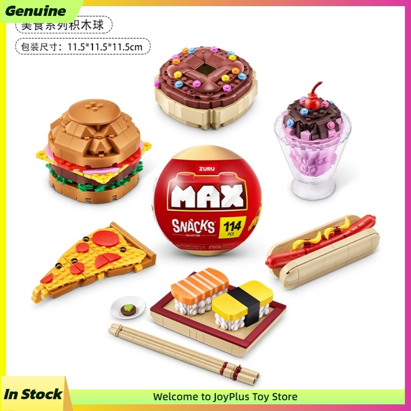 ZURU MAX Snacks Blind Box Buil - Food Snacks Gifts 评论和价格