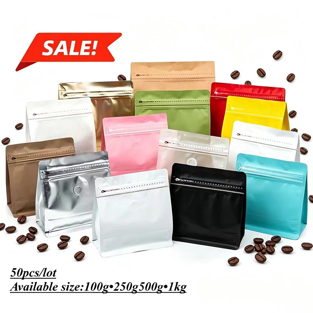 50pcs Matte Black Mylar Alumin - Food Day Snacks 评论和价格