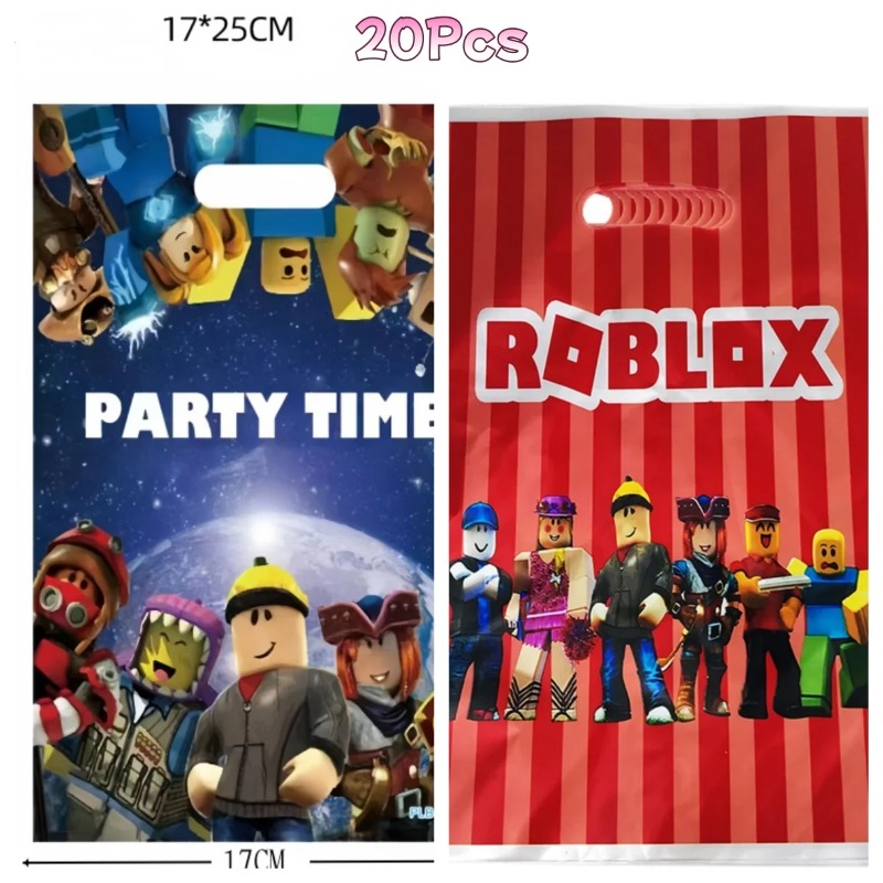 Cartoon 20Pcs Roblox Gift Bags - Spicy Food Snacks 评论和价格
