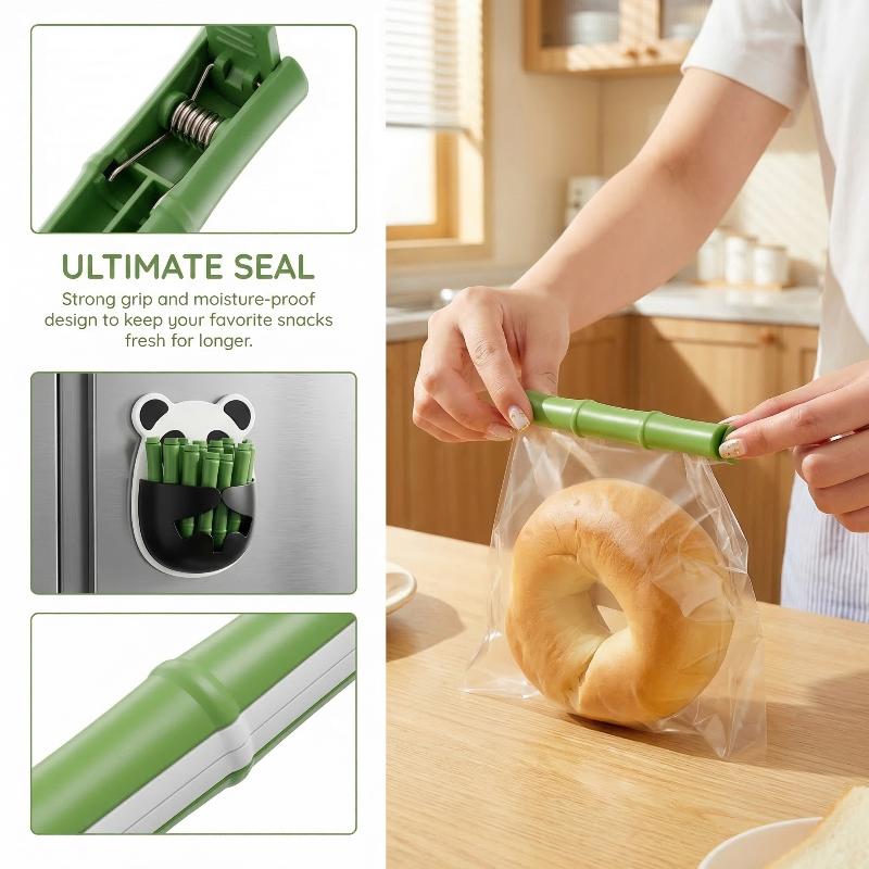 [E] 12PCS Panda Food Clips Sna - Food E Snacks 评论和价格