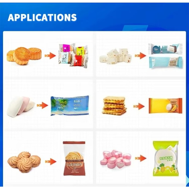 Automatic Pillow Type Packing  - Food Packed Snacks 评论和价格