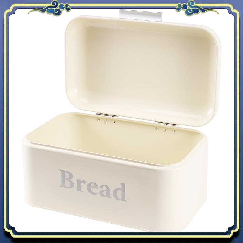 Vintage Bread Box Cupboard Iro - Food E Snacks 评论和价格