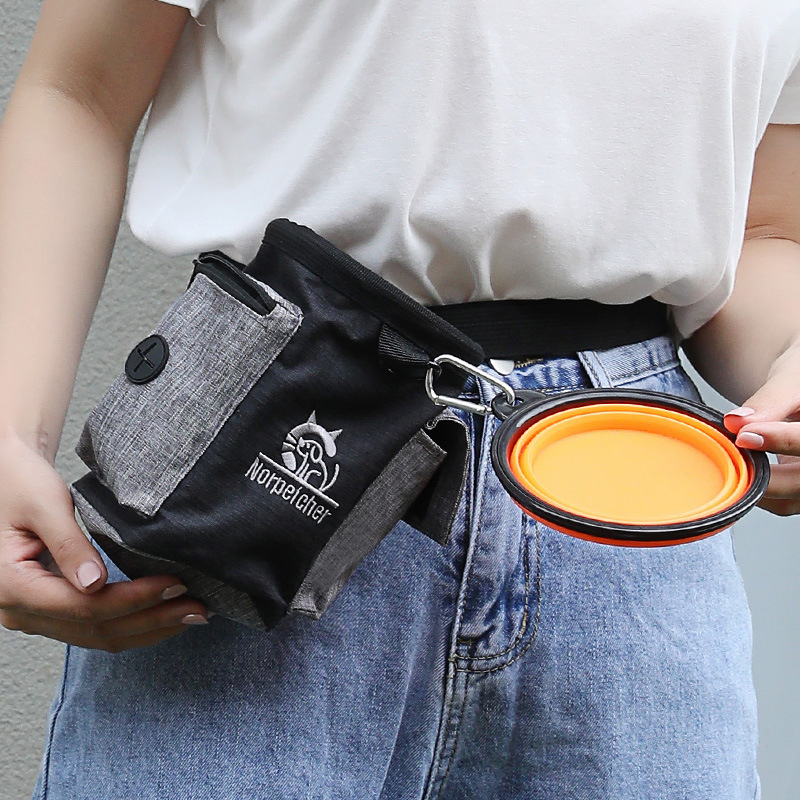Pet Training Fanny Pack Walkin - Food Packed Snacks 评论和价格