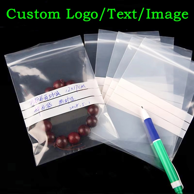 200PCS PE Clear Plastic Writin - Food Day Snacks 评论和价格