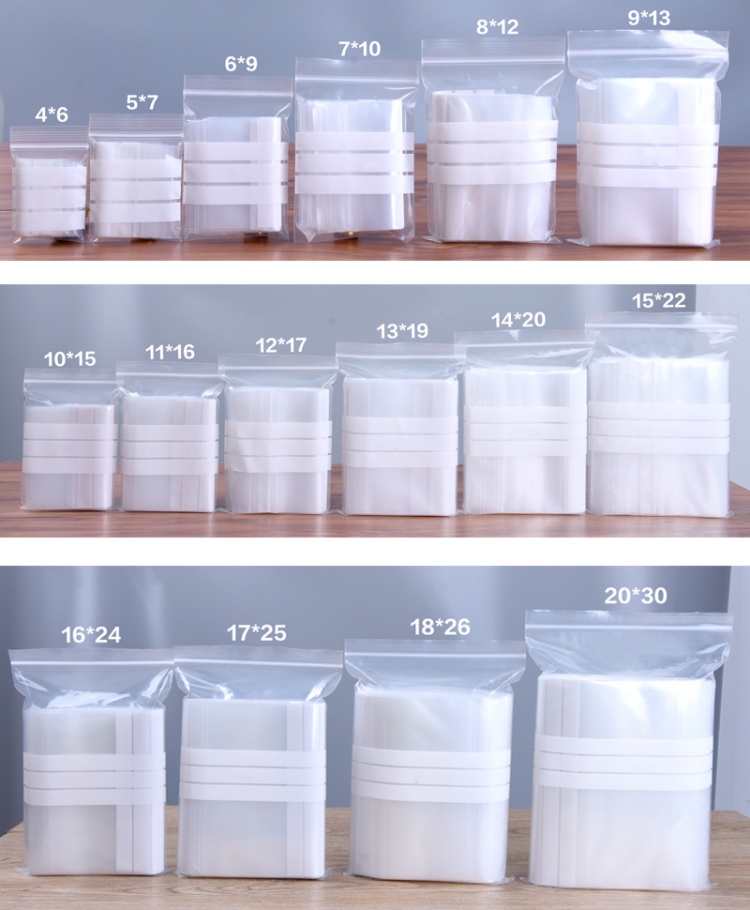 200PCS PE Clear Plastic Writin - Food Day Snacks 评论和价格