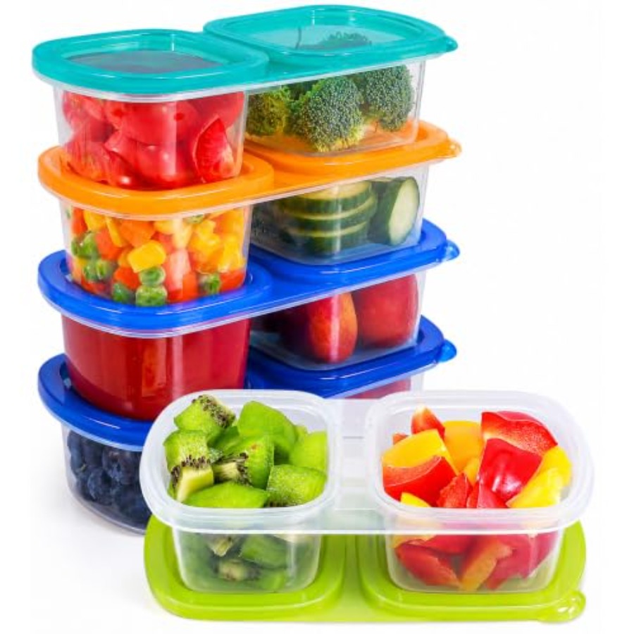 5-Pack Reusable Snack Containe - Food Packed Snacks 评论和价格