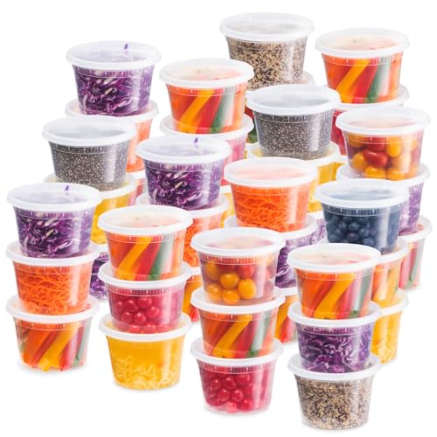Plastic Deli Food Storage Cont - Food Packed Snacks 评论和价格