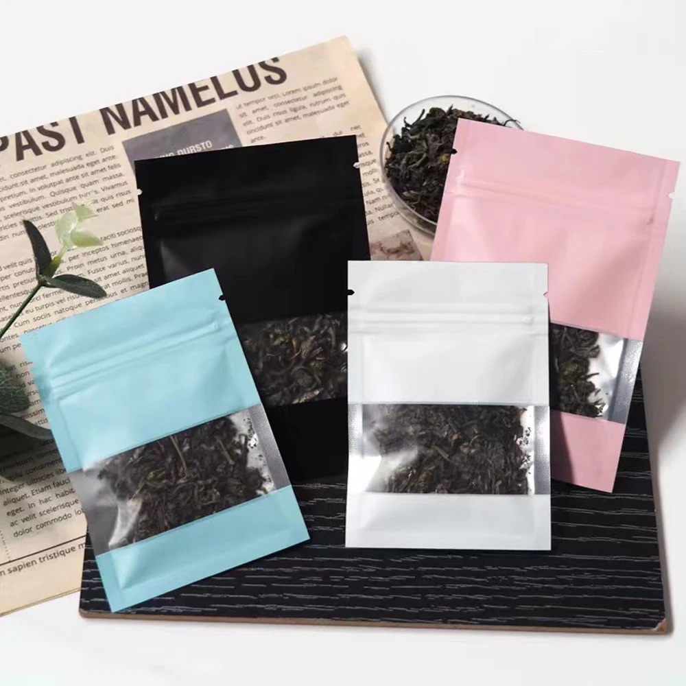 100Pcs Zip Lock Mylar Foil Bag - Food Day Snacks 评论和价格
