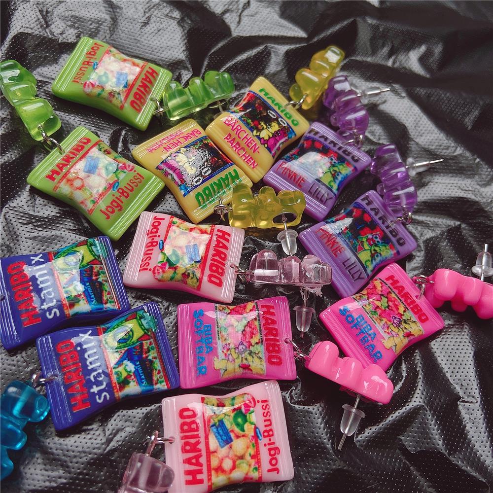 Y2K Mini Candy Bear Colorful D - Food E Snacks 评论和价格