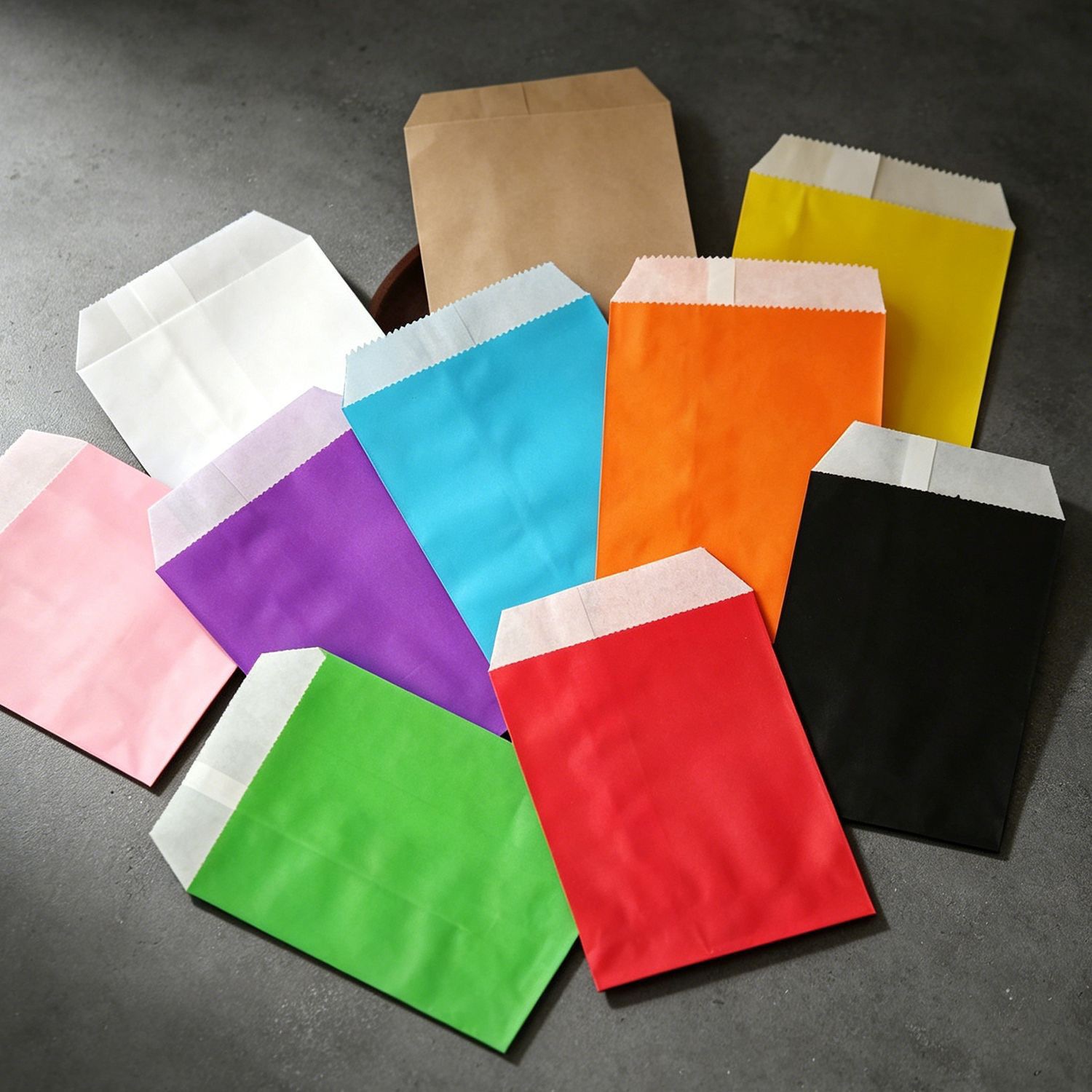 50/100pcs color Gift Kraft Pap - Food Snacks Gifts 评论和价格