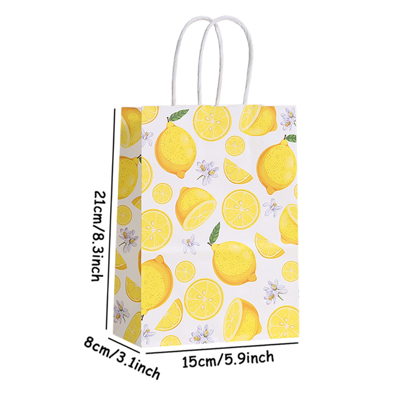 6pcs Tropical Summer Hello Lem - Food Snacks Gifts 评论和价格