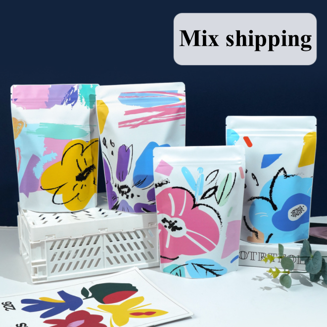 100PCS Aluminum Foil Stand-up  - Food Day Snacks 评论和价格