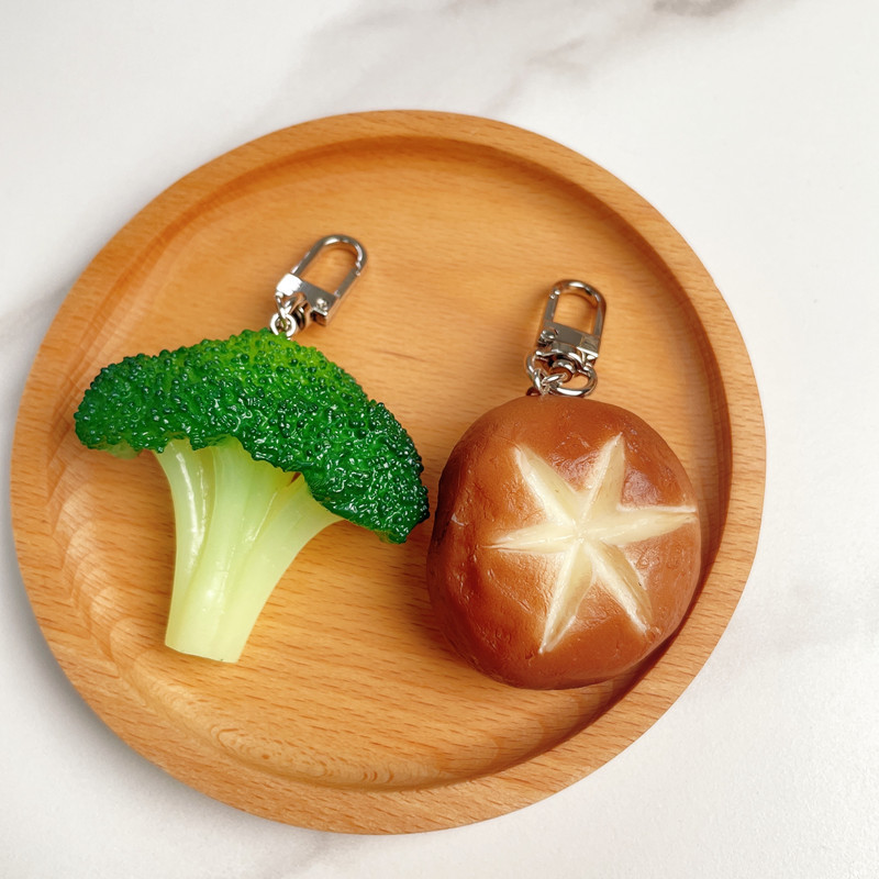 Simulation Food Keychain Brais - Food Zinc 评论和价格
